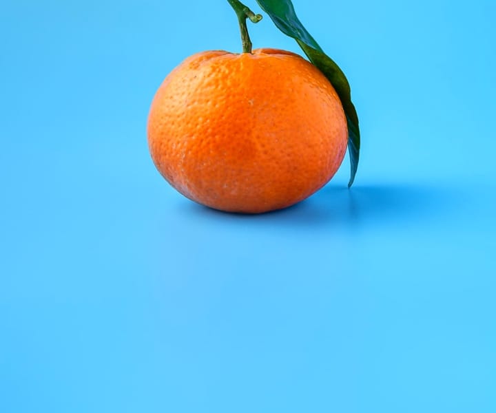 imagen de fondo de una mandarina